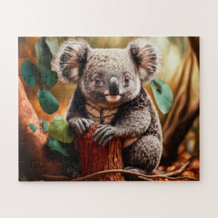 Quebra-cabeça Cute Koala Bear