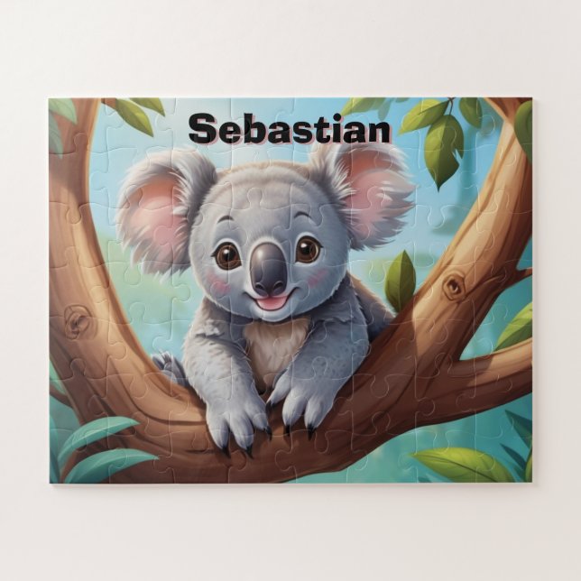 Quebra-cabeça Cute Little Koala (Horizontal)