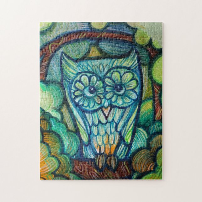 Quebra-cabeça Cute Owl                                           (Vertical)