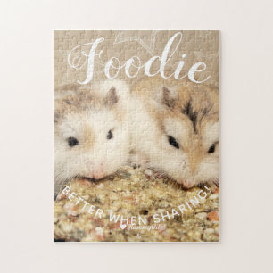 Quebra-cabeça Cute Robo Hamsters Foodie