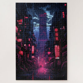 Quebra-cabeça Cyberpunk Corpo Tower Tokyo