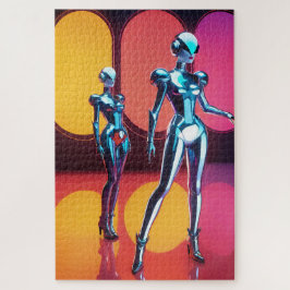 Quebra-cabeça Cyborg Party Girls III