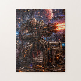 Quebra-cabeça Cyborg Space Pirate — Heavy Gunner