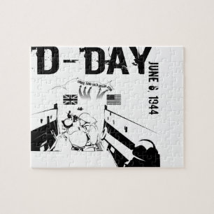 Quebra-cabeça D-DAY June 6, 1944
