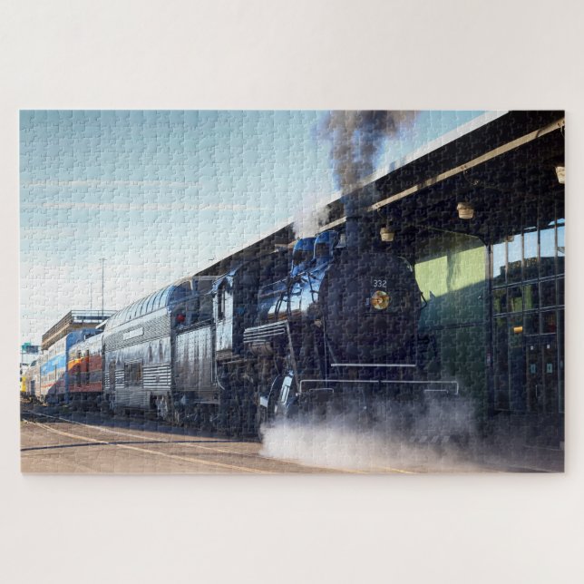 Quebra-cabeça D.M. & I.R. #332 Train Duluth Minnesota (Horizontal)