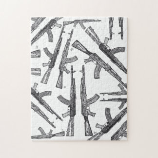 Quebra-cabeça da arma de fogo de AK47