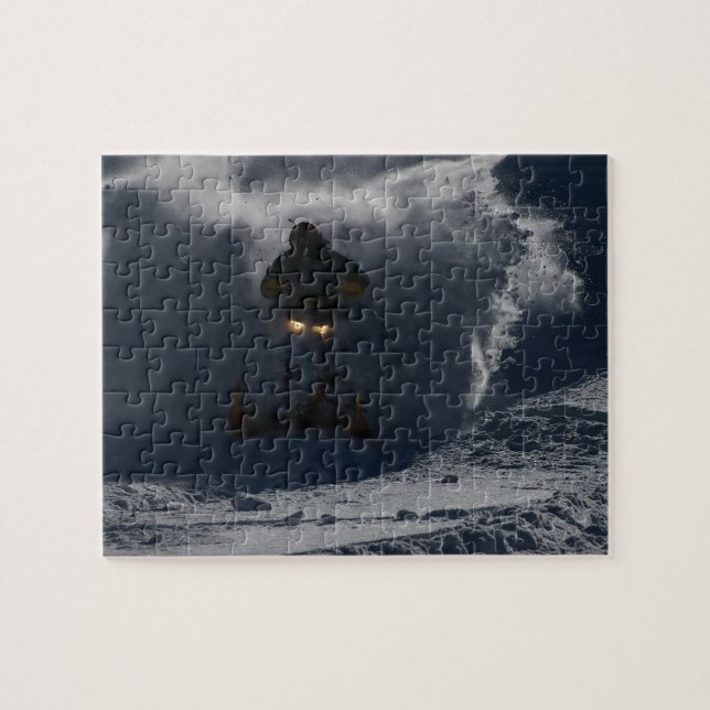 Quebra-cabeça da aterragem do trenó (Horizontal)