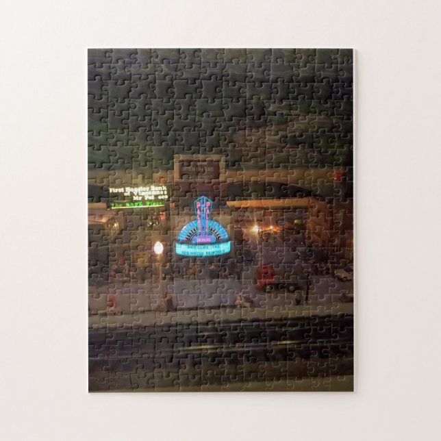 Quebra-cabeça da Cena de Inverno de Jigsee (Vertical)