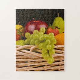 Quebra-cabeça da cesta de fruta