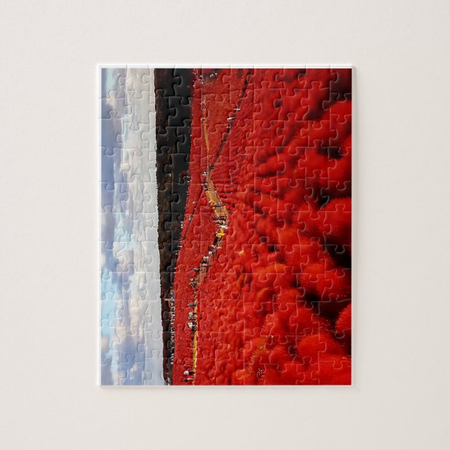 Quebra-cabeça da colina da kochia tingida (Vertical)