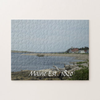 Quebra-cabeça da costa de Maine