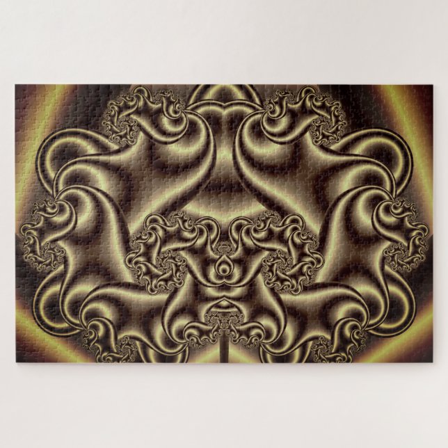 quebra-cabeça da crista real (Horizontal)