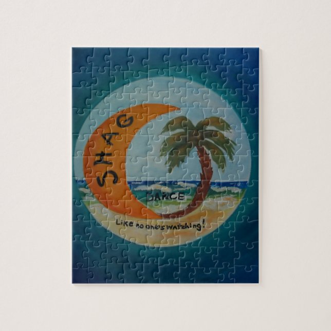 QUEBRA-CABEÇA DA DANÇA DO SHAG (Vertical)