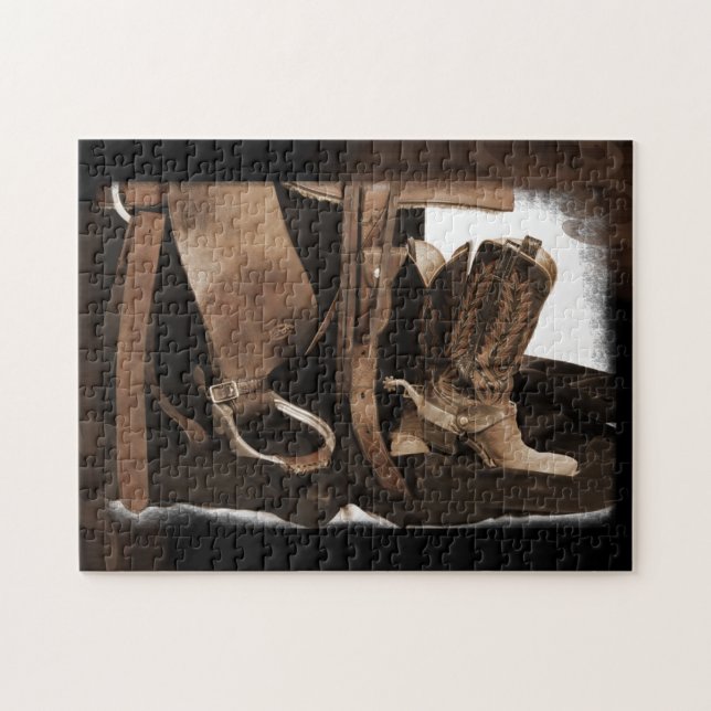 Quebra-cabeça da engrenagem da vaqueira (Horizontal)