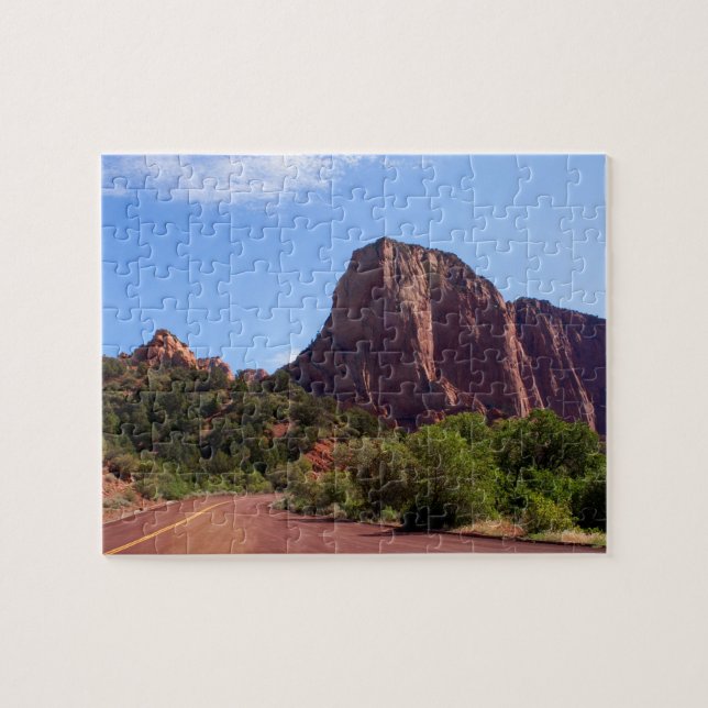 Quebra-cabeça da Estrada Kolob Canyons (Horizontal)