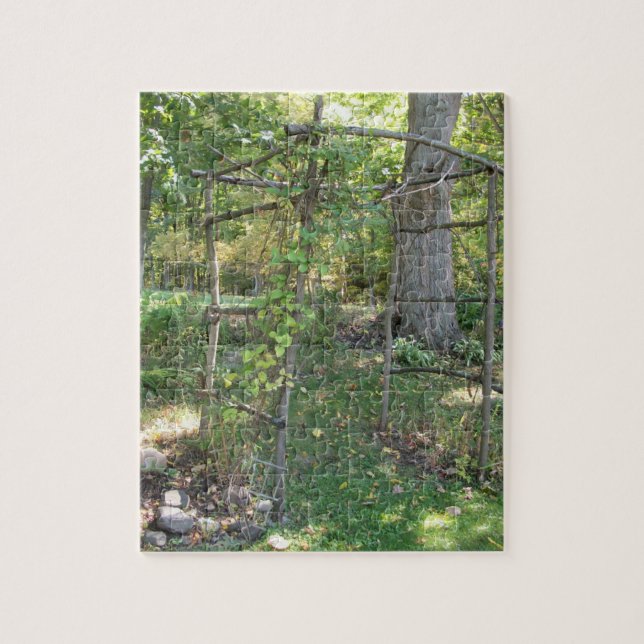 quebra-cabeça da foto 8x10 com a caixa de presente (Vertical)