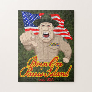 Quebra-cabeça da foto de BOPI 11x14 com caixa de