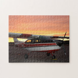 Quebra-cabeça da foto de N777WL 11x14 com caixa de
