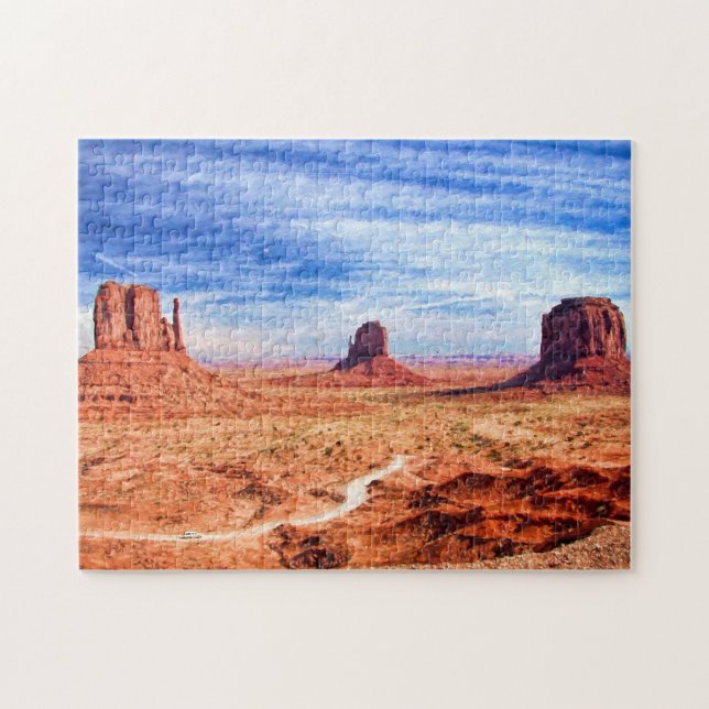 Quebra-cabeça da foto do vale do monumento (Horizontal)