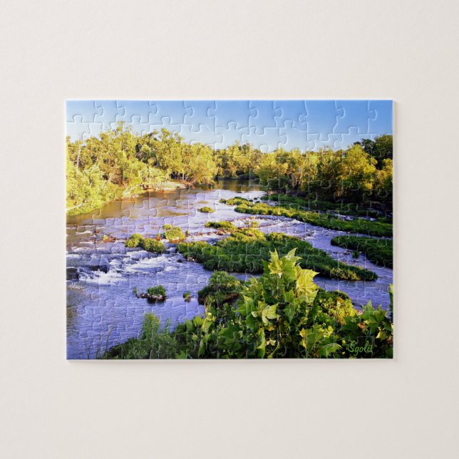 Quebra-cabeça da Fotografia de Shoal Creek no Miss (Horizontal)