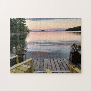Quebra-cabeça da grande lagoa em Maine
