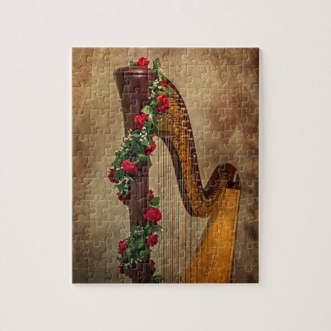 Quebra-cabeça da harpa (Vertical)