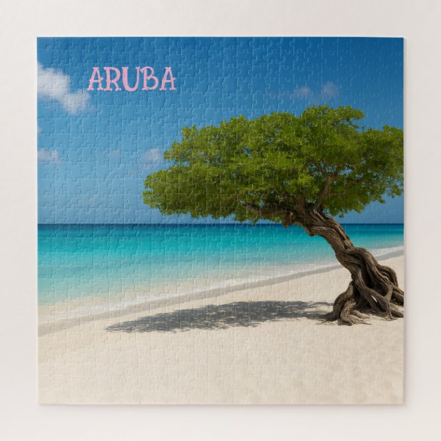 quebra-cabeça da ilha de Aruba (Vertical)
