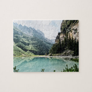 Quebra-cabeça da imagem do Retro-Estilo de Banff