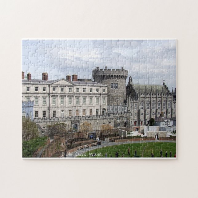 quebra-cabeça da Irlanda, Castelo histórico de Dub (Horizontal)