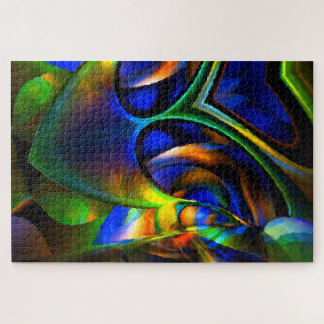 quebra-cabeça da lua azul (Horizontal)