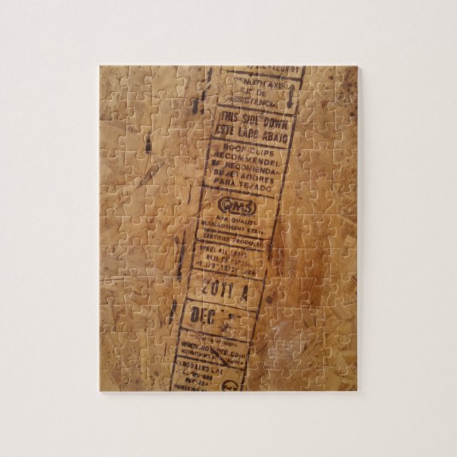 Quebra-cabeça da madeira compensada de OSB (Vertical)