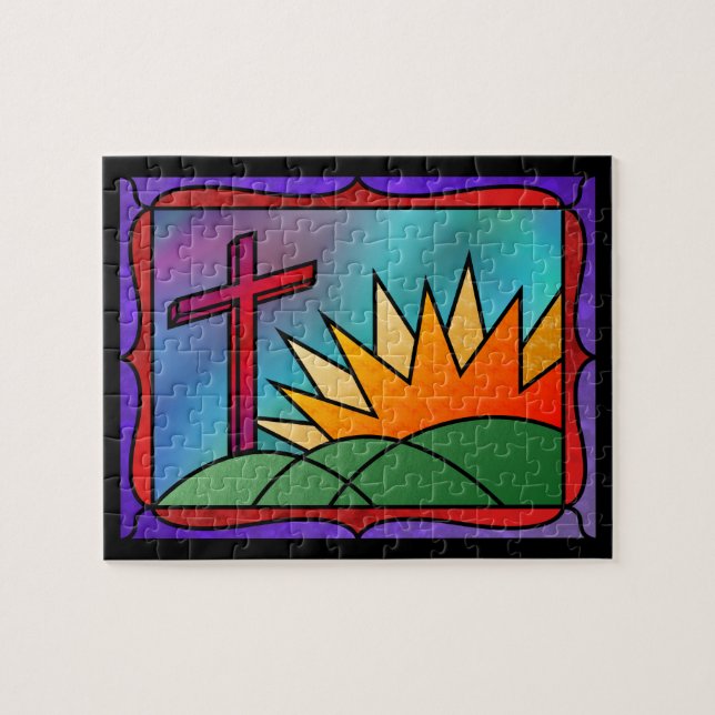 Quebra-cabeça da manhã da páscoa (Horizontal)