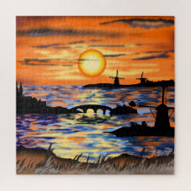 Quebra-cabeça da manhã de julho