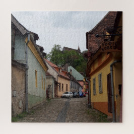 Quebra-cabeça da Medieval City Road Sighisoara