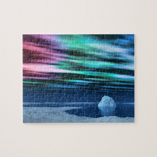 Quebra-cabeça da meia-noite do alvorecer (Horizontal)