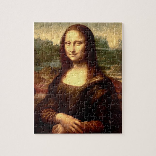 Quebra-cabeça da Mona Lisa (Vertical)