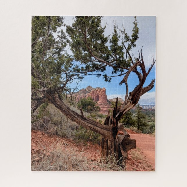 Quebra-cabeça da Montanha Sedona Arizona (Vertical)