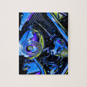 Quebra-cabeça da motocicleta