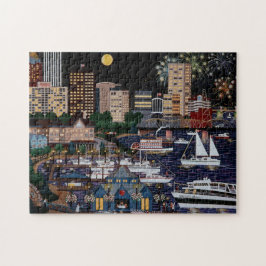 Quebra-cabeça da noite de Portland @