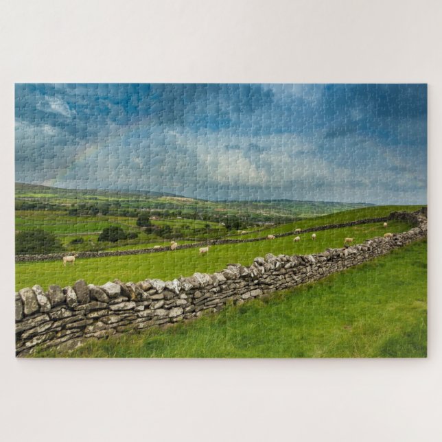 Quebra-cabeça da Paisagem Rural Irlandesa (Horizontal)
