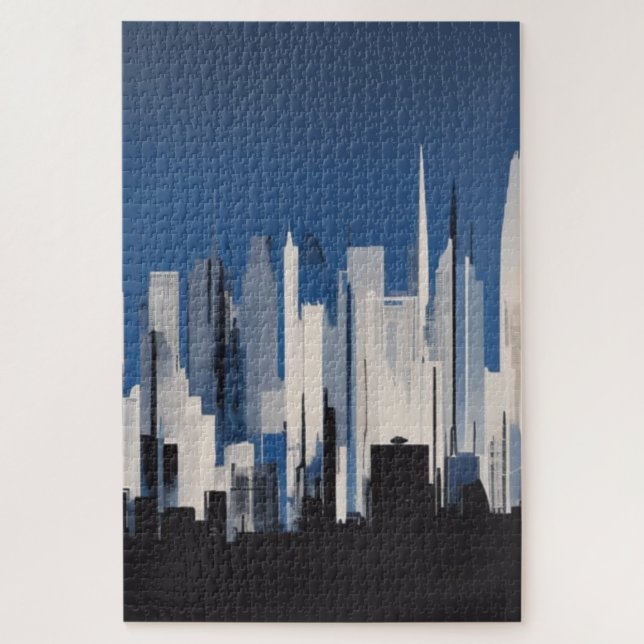Quebra-cabeça da Paisagem Urbana (Vertical)