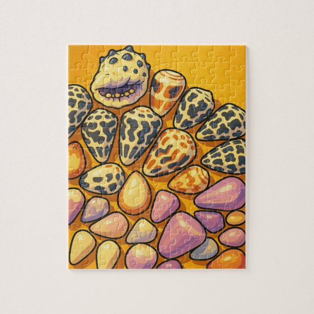 Quebra-cabeça da Paleta do Oceano (Vertical)