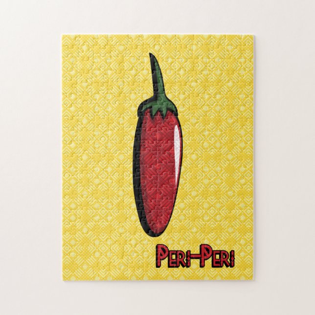Quebra-cabeça da Pimenta Peri-Peri (Vertical)