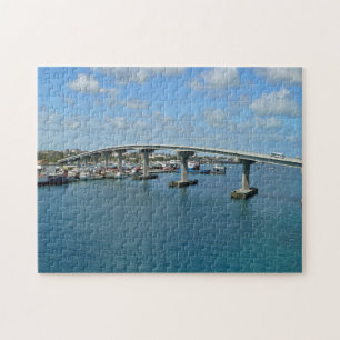 Quebra-cabeça da ponte da Ilha Bahamas Paradise