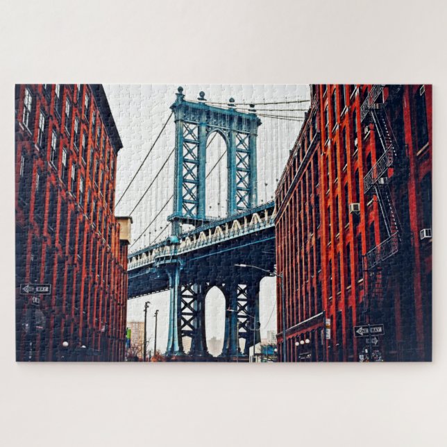 Quebra-cabeça da Ponte George Washington (Horizontal)