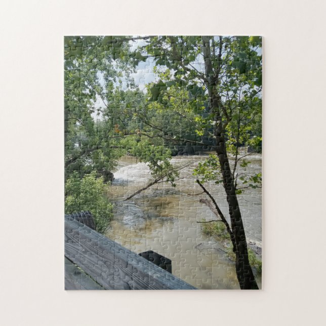 Quebra-cabeça da ponte sobre o rio Cuyahoga (Vertical)