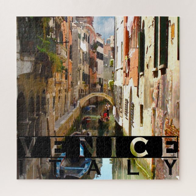Quebra-cabeça da Praça de Veneza (Vertical)