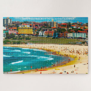 Quebra-cabeça da Praia Bondi Sydney