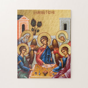 Quebra-cabeça da trindade de Rublev