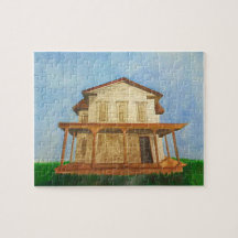 Quebra-cabeça da Watercolor House